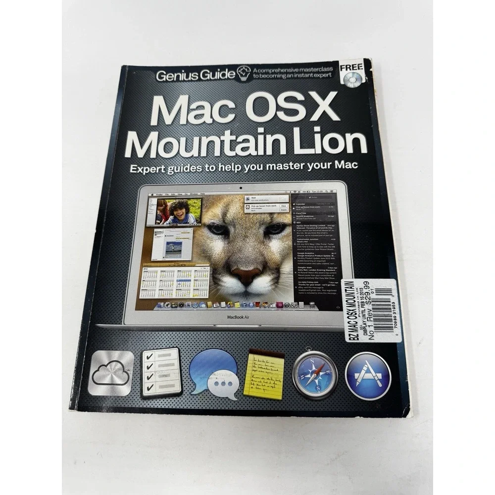 Genius Guide Mac OS X‎ Mountain Lion 2012 Volume 1 Older Technology Book Apple